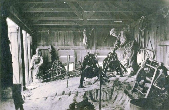 Фотографии Горы Рашмор на стадии строительства