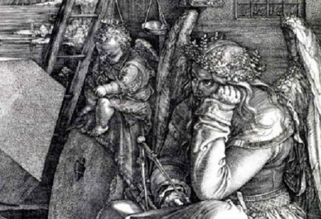Фрагмент гравюры «Меланхолия I». Автор: А. Дюрер. ¦ Фото: kaplyasveta.ru. Фрагмент гравюры Меланхолия I Автор А Дюрер Фото kaplyasvetaru